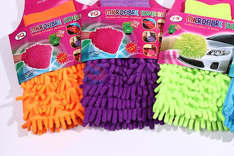 Wholesale cheap single side car wash glove