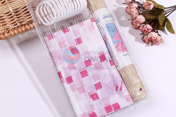 Delicate design new arrival shower curtain bath curtain set