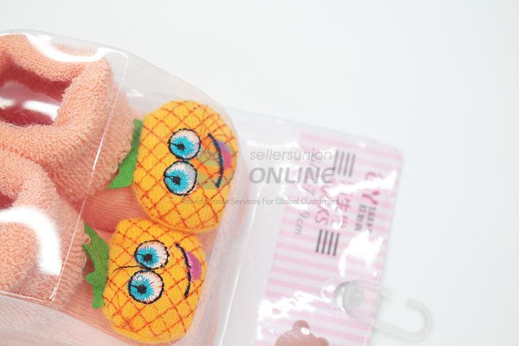 3D Pineapple Head Cotton Kids Baby Sock