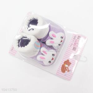 3D Rabbit Head Cotton Kids Baby Sock