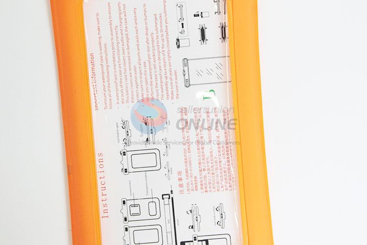 Waterproof pouch case for cell phones