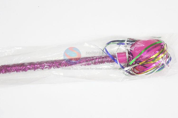 China Factory Tinsel Baton Cheerleader Plastic Baton