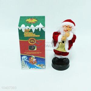 Recent Design Christmas Decoration Playing Saxophone SantaClaus