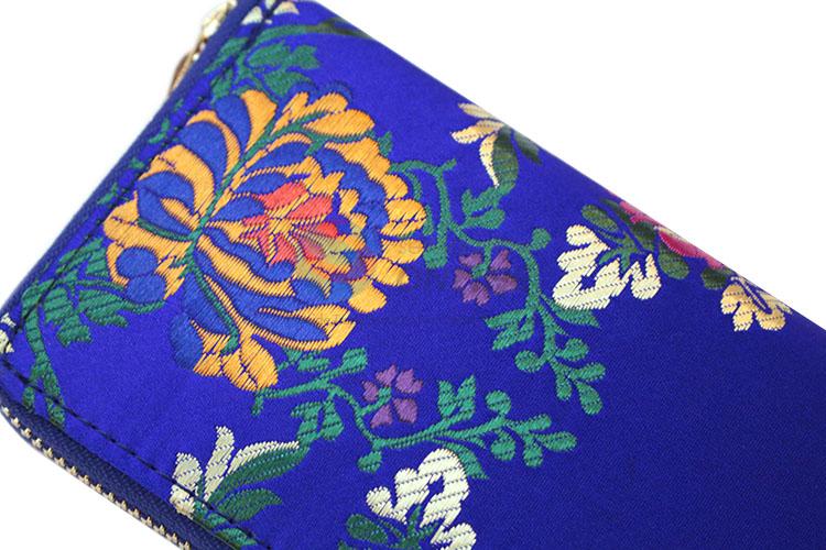 Wholesale flower printed women purse women pouch