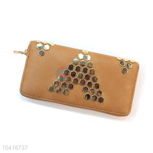 Fancy delicate top quality women purse women pouch with rivets