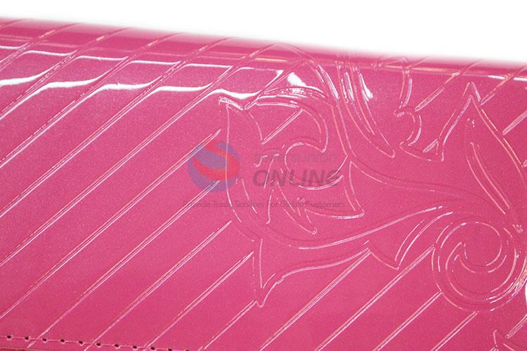 Top manufacturer low price embossed women wallet