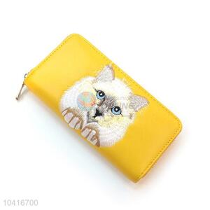 Good quality top sale embroidered women purse women pouch