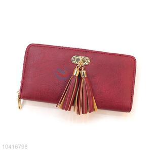 Bottom price good quality women pu wallet