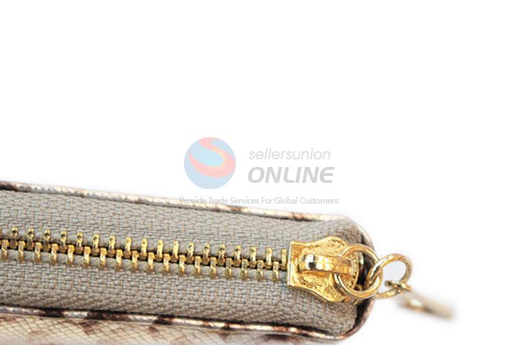 New style beautiful snake skin women purse women pouch