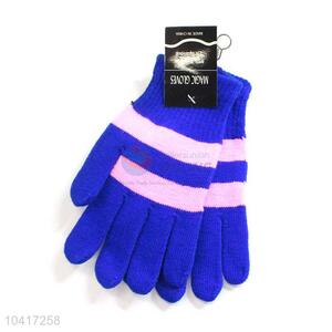 Factory sales cheap warm knitted gloves for adults