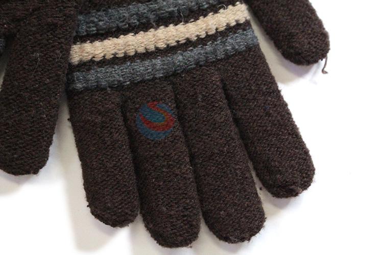 Best selling promotional warm knitted gloves for adults