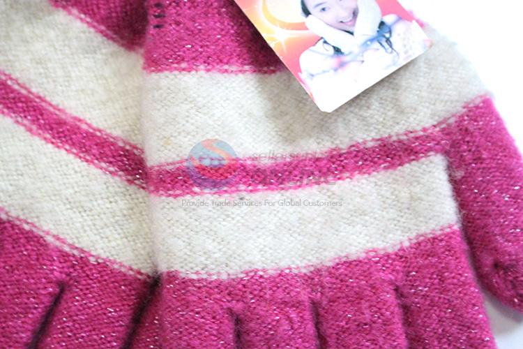 Made in China cheap warm knitted gloves for adults