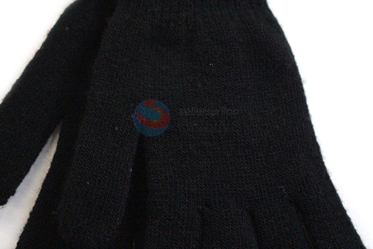 Low price new arrival warm knitted gloves for adults