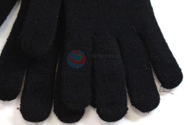 Low price new arrival warm knitted gloves for adults