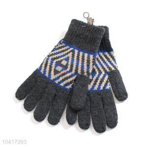 Direct factory good quality warm knitted gloves for adults