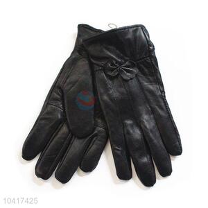 Factory supply cheap men genuine leater warm gloves