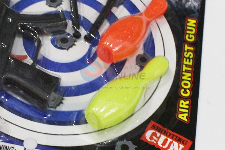 Hot Sale Plastic Soft Bullets Dart Blow Gun Toy Shoot Bowling