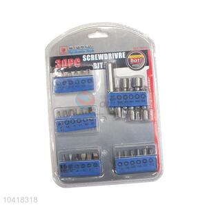 Top grade hot selling 30pcs screwdriver head set