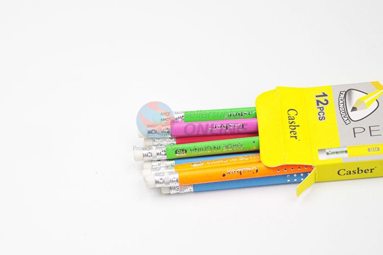 New Customized Cute Pencil For School Basswood Office School