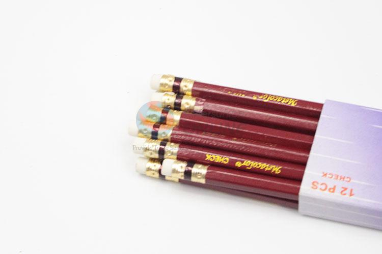 Hot Selling Red Color 2B Pencils Office Pencils