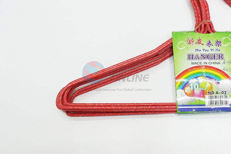 Wholesale Red Color Clothes Hangers, Coat Hanger, Suit Hanger