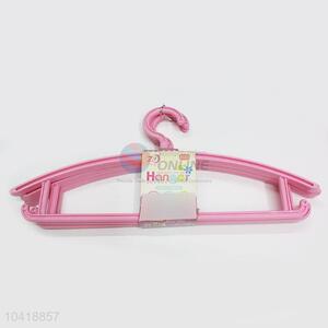 Pink Color Thicker Longer Plastic Hanger