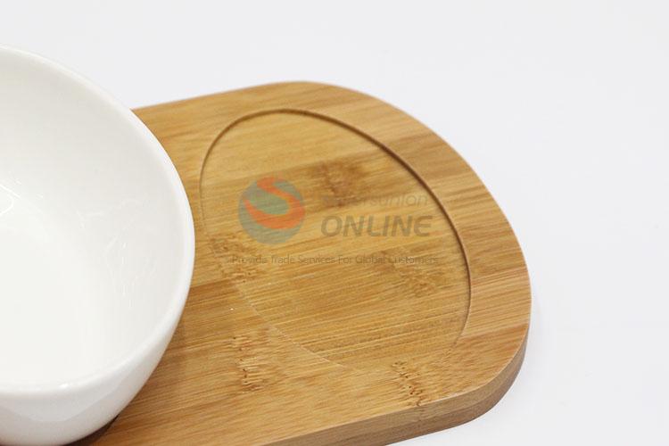 White Ceramic Oval Shaped Dried Fruit Tray Dessert Plate