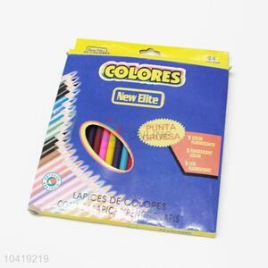 24Pcs Colored Pencils Set for Wholesale