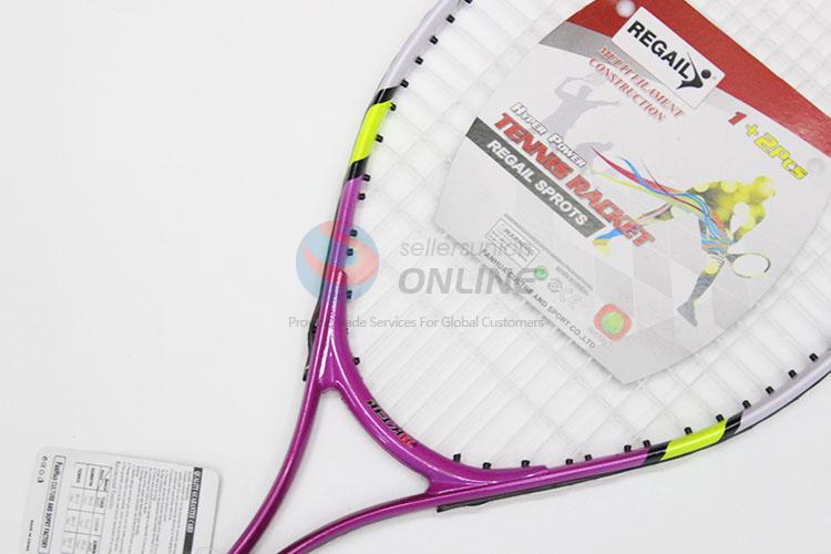 High Quality Aluminum Custom One Piece Tennis Racket