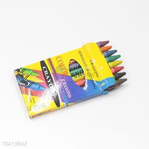 8 Colors Non-toxic Crayon for Kids Drawing