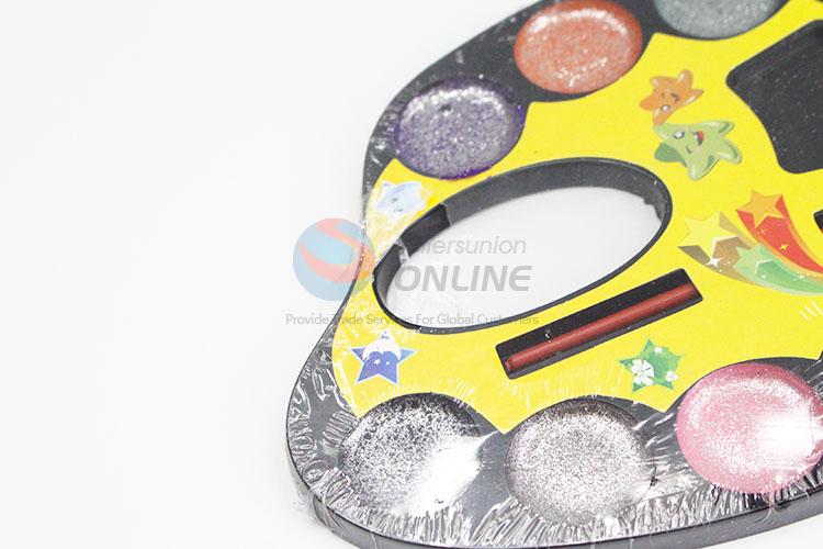 Wholesale Round Design Student Paint Palette Set with Brush