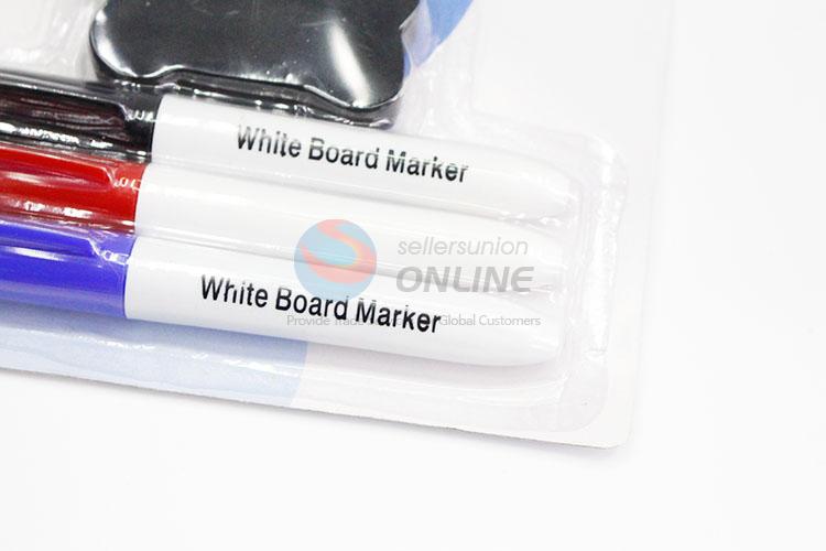 Stationery Set White Board Marker Pen with Eraser