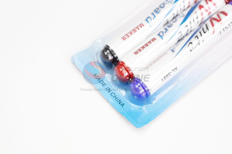 3Pcs White Board Marker Pens for Office