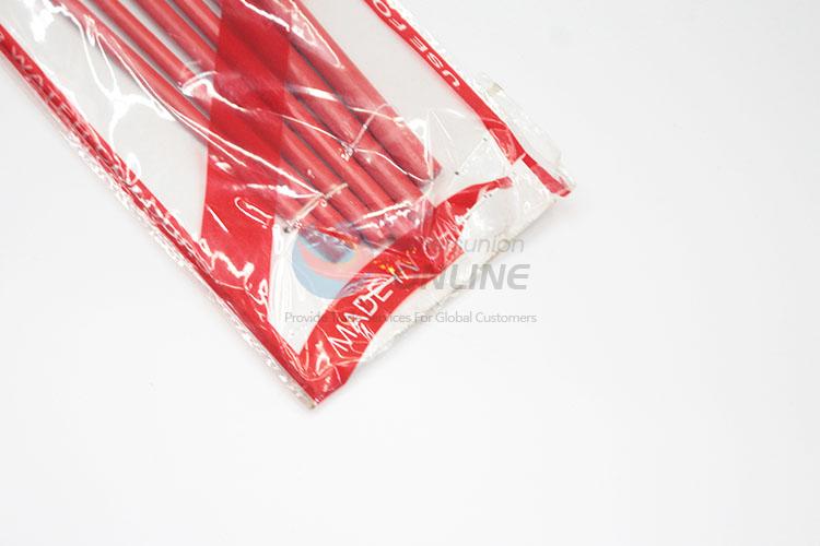 Wholesale Red Handle Nylon Art Paintbrush Set