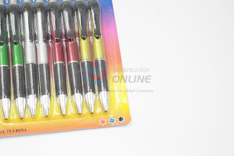 8Pcs Style Pen Ball-point Pen