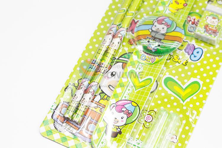 Clothed Design Cartoon Pattern Stationery Set