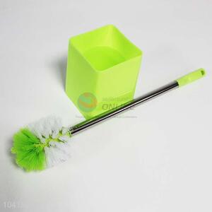 Hot sale plastic green toilet brush