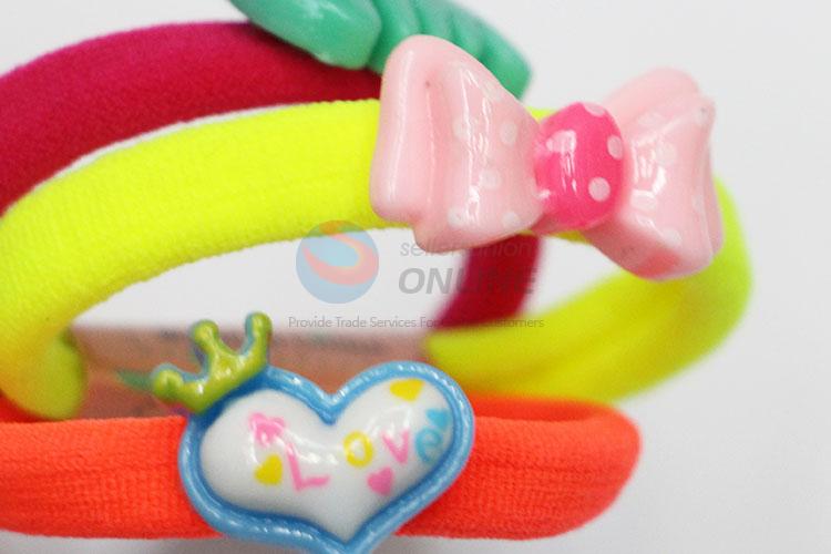 Recent Design Colorful Hair Rings Set