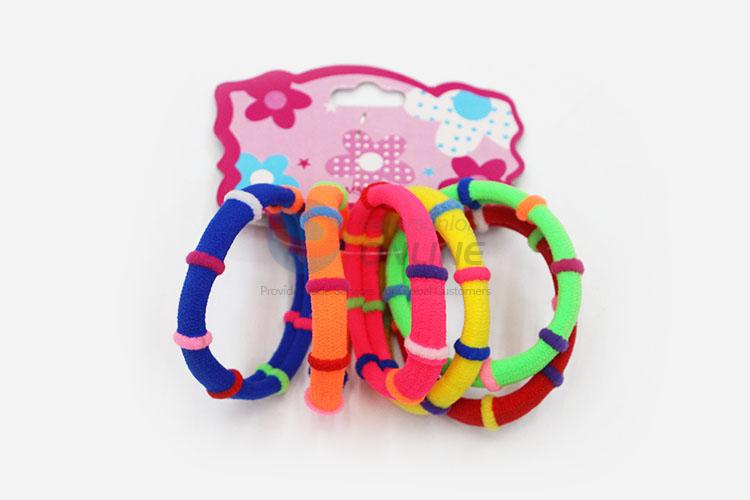 China Wholesale Colorful Hair Rings Set