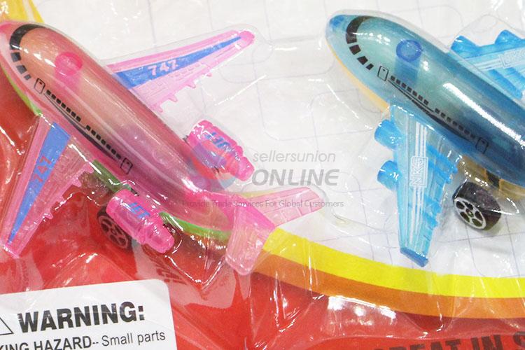 Cute style low price airplane shape toy