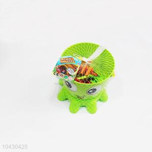 Wholesale Octopus Shape Beach Bucket Beach Toy Set