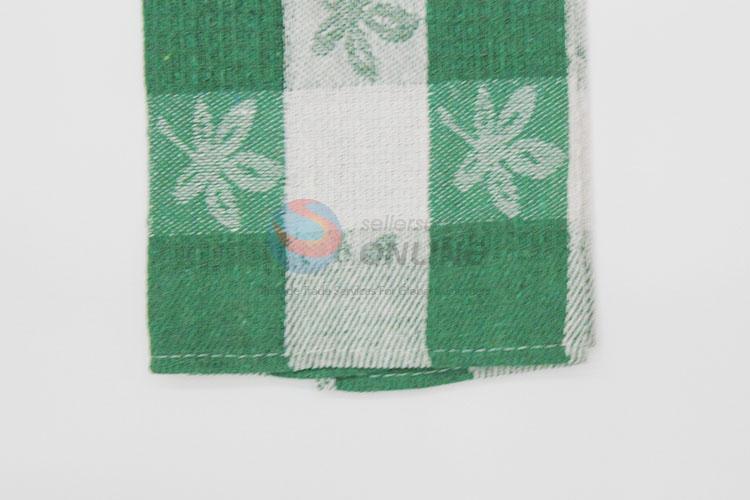 New Green Grids Tea Towel with High Quality