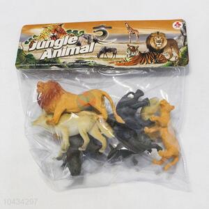 Wholesale Popular 7pcs Forest Wild Plastic Toy Animal for Decoration