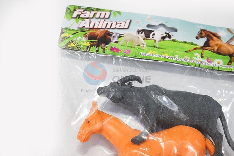 Unique Design 6 pcs Animal Toys Plastic Toy for Kids