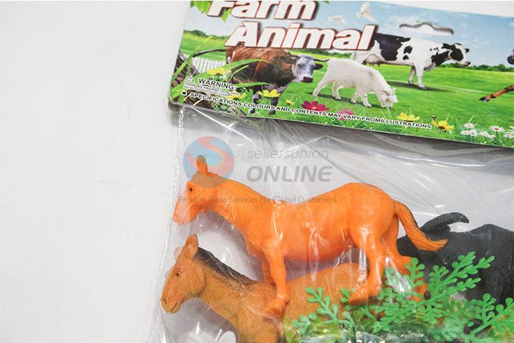 Excellent Quality 8 pcs Plastic Farm Animal Toy Kids Toys Gifts