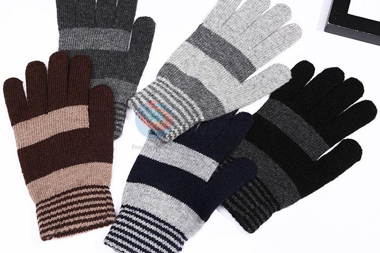 Classic Knitting Wool Gloves for Men