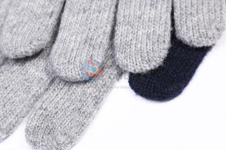 Knitting Wool Gloves for Men