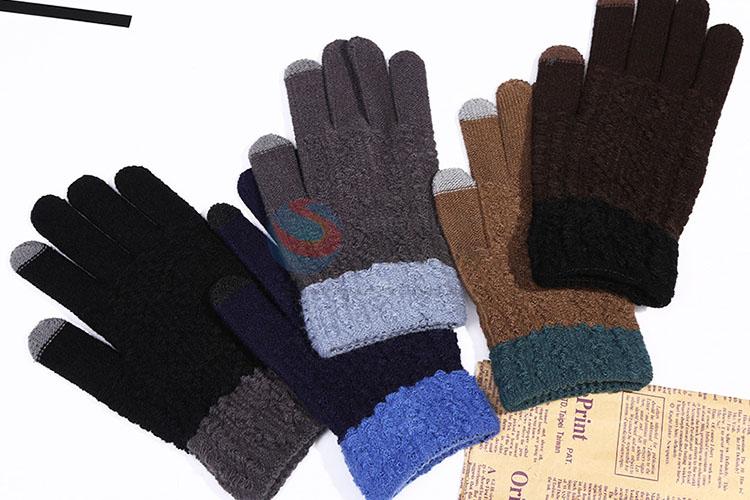 Knitting Wool Gloves for Men