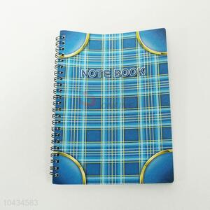 New Cheap Blue Grids Notebook