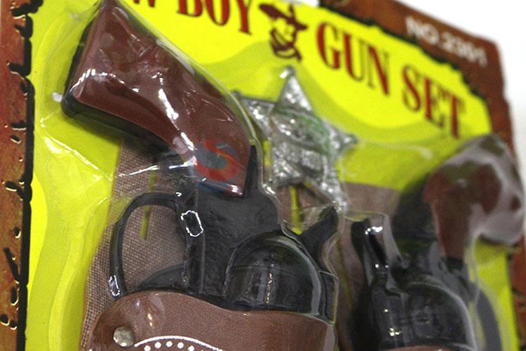 Promotional Gift Cow Boy Gun Set with Belt